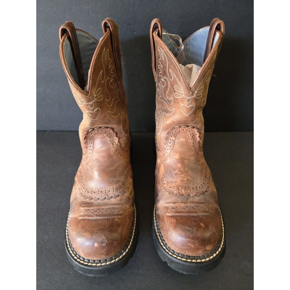 Ariat Cowgirl  Fatbaby Western Boots Women's Round Toe Riding Boots 10B 14930